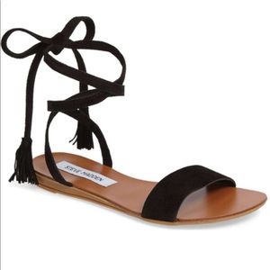 (SOLD ) Black sandals ♠️ Leather ⚜️